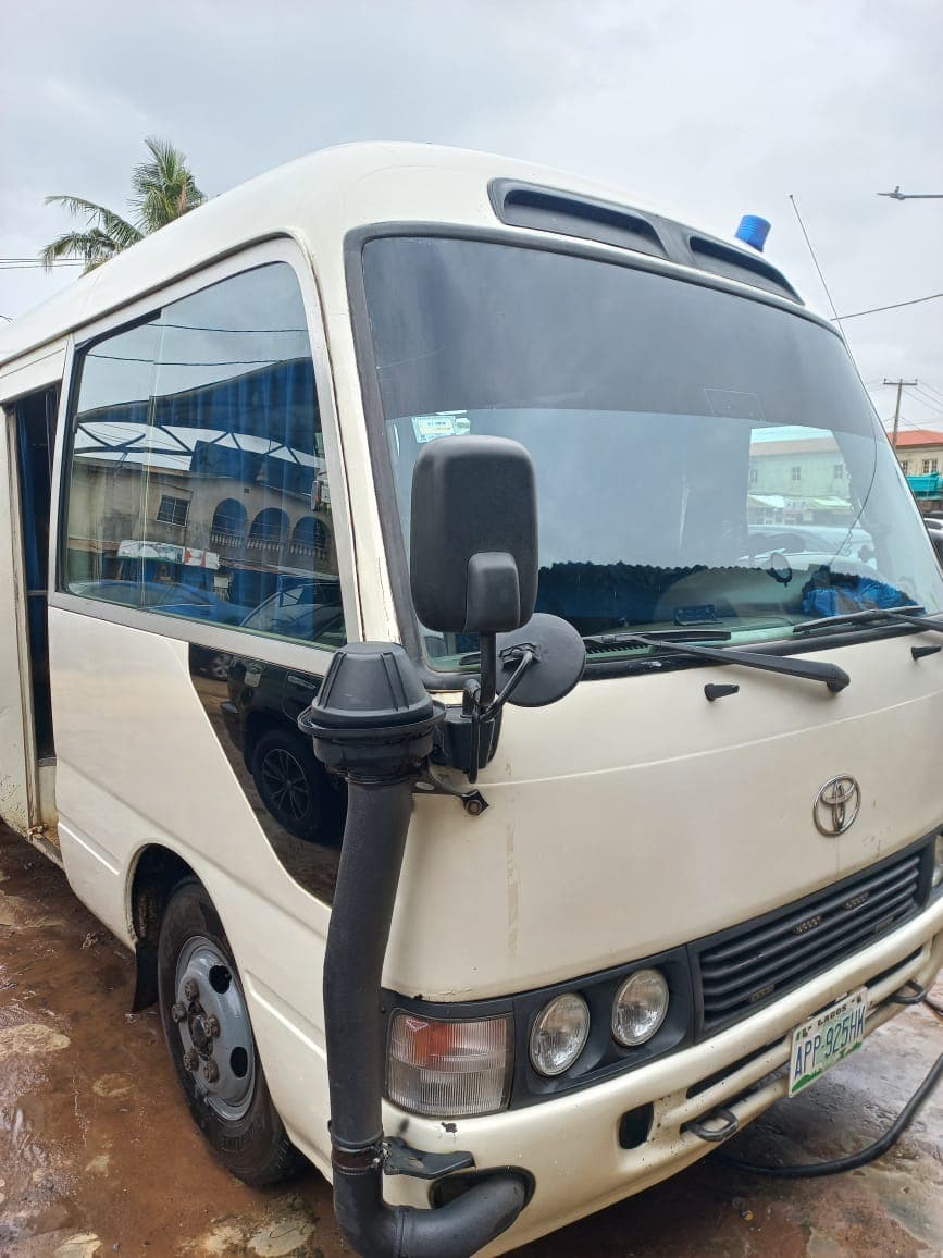 Toyota Coaster bus 2016 ( Driver included)