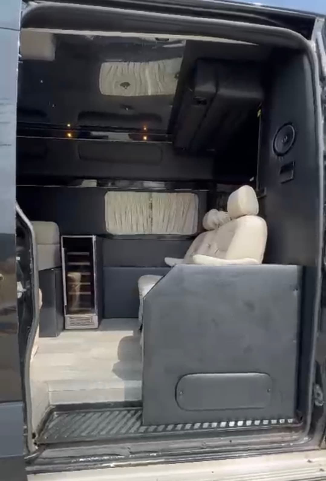 Mercedes Benz party bus